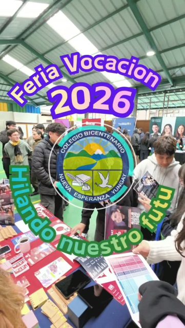 🎓✨ Una mirada al futuro comienza hoy!

Durante la mañana de este 2 de octubre, nuestro Colegio Bicentenario Nueva Esperanza de Yungay vivió una enriquecedora jornada de Casas Abiertas, instancia en la que recibimos a representantes de distintas universidades, quienes compartieron con nuestros estudiantes información, experiencias y orientación sobre el mundo de la educación superior.

Desde 7° Básico hasta 3° Medio, nuestros estudiantes pudieron conocer distintas carreras, áreas de interés, mallas curriculares y aspectos importantes del proceso de admisión, comprendiendo desde temprana edad la relevancia de elementos como el NEM y la planificación de su trayectoria académica.

Más que conocer carreras, esta jornada fue una oportunidad para preguntar, descubrir intereses, ampliar horizontes y comenzar a imaginar las posibilidades que existen para construir su propio futuro. 🌱🎓

Y lo más importante: escuchar a nuestros propios estudiantes compartir sus impresiones nos confirma el valor de generar estos espacios de orientación y aprendizaje.

💙 En el Colegio Bicentenario Nueva Esperanza seguimos acompañando a nuestros estudiantes no solo en lo que están aprendiendo hoy, sino también en los sueños y caminos que comenzarán a construir mañana.

Agradecemos la gestión de nuestra orientadora Elisa Pereira ✅️

#ColegioNuevaEsperanza #Yungay #CasasAbiertas #EducaciónSuperior #OrientaciónVocacional