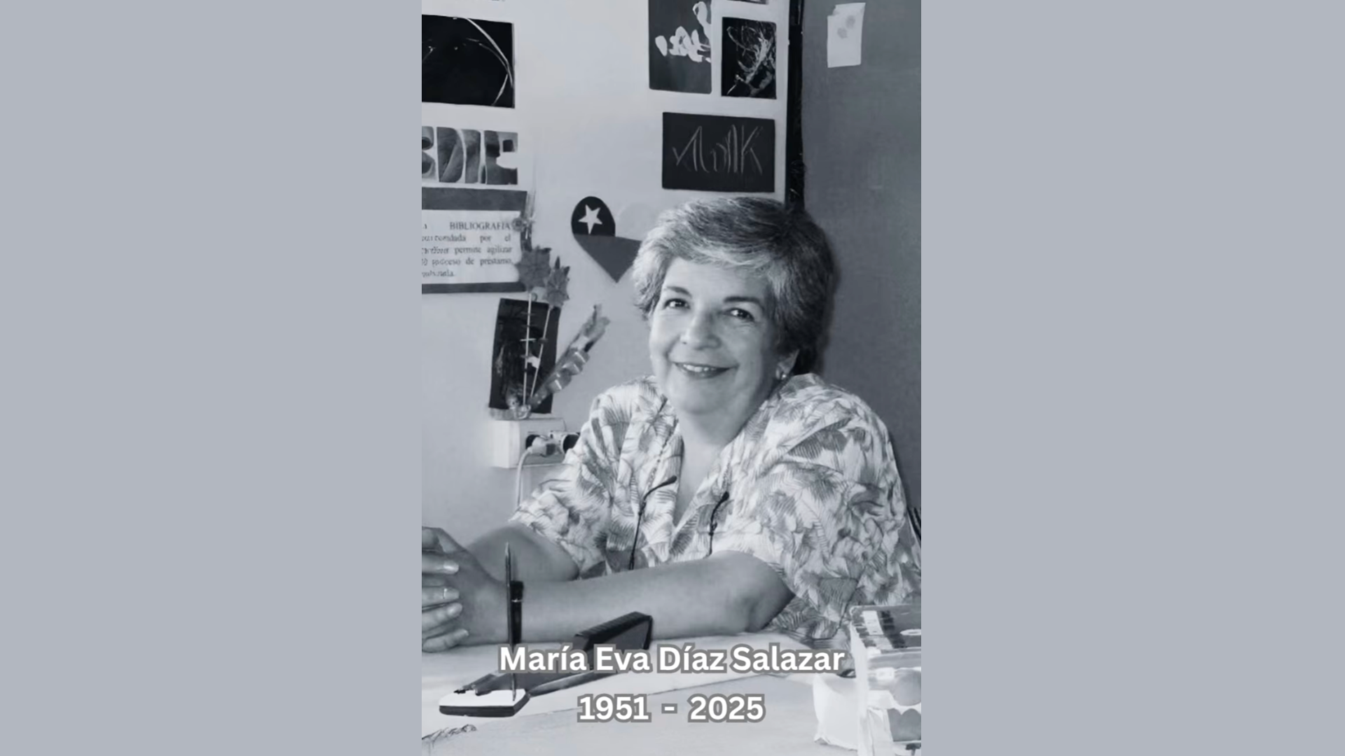 Homenaje postumo M° Eva Díaz